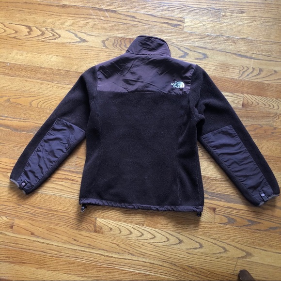The North Face Brown Fleece Zip Up Jacket Women’s - Picture 4 of 5
